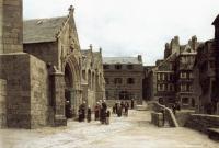 Lhermitte, Leon Augustin - Leaving the Saint-Melaine Church in Morlaix